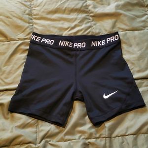 Nike Pro spandex shorts
